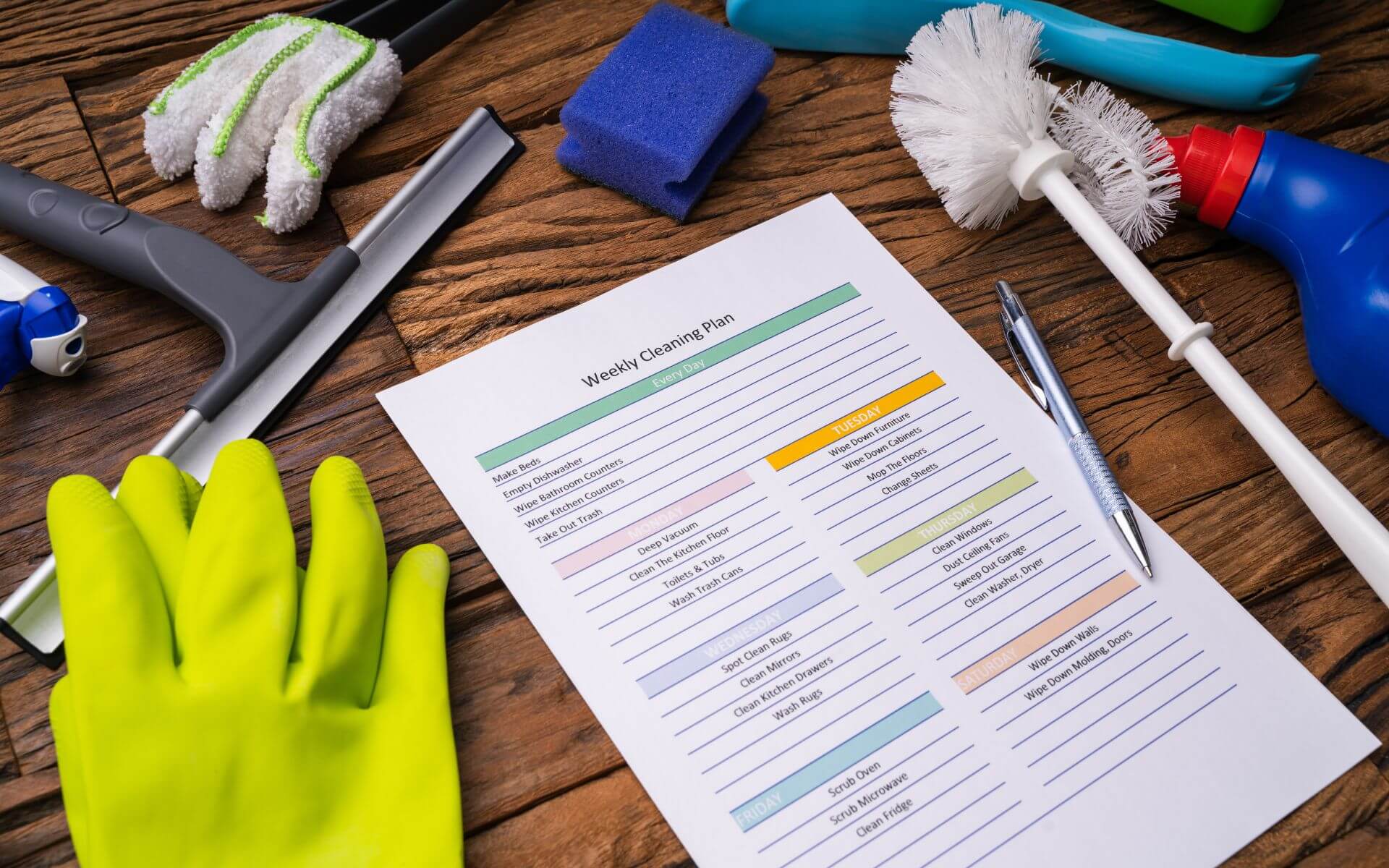 Custom Cleaning Plans